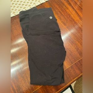 Lulu lemon black leggings